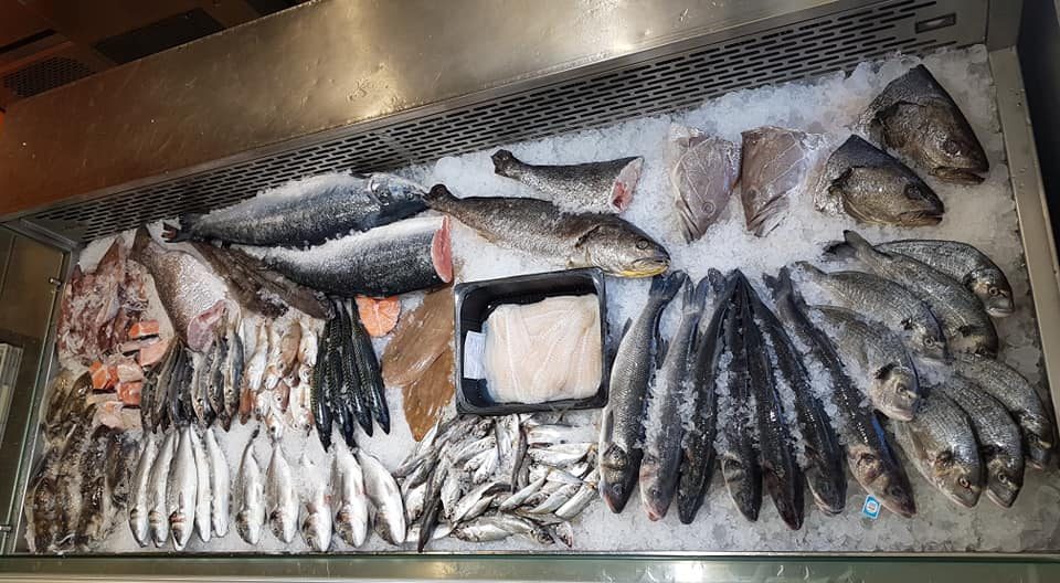 Seleção de Peixe Fresco