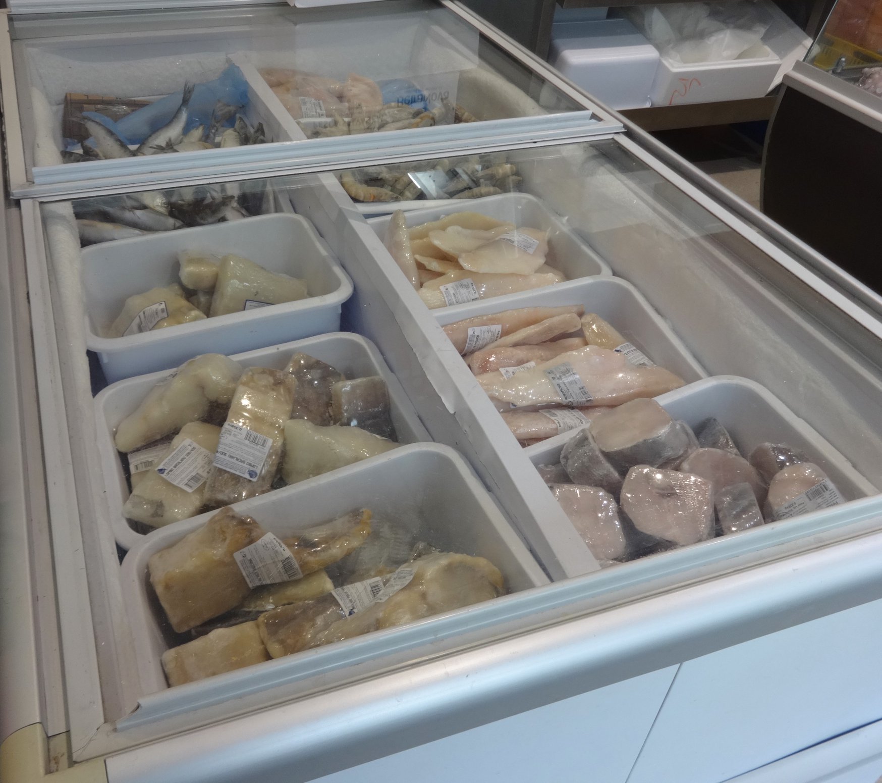 Seleção de Peixe Fresco